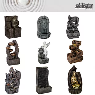 FONTANNA KASKADA OGRODOWA SMOK LED + POMPA - Fontanny ogrodowe - miniaturka - grafika 5