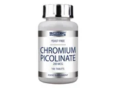 Spalacze tłuszczu - Scitec Chromium Picolinate, 100 tabletek - miniaturka - grafika 1