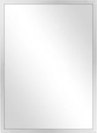 Lustra - Lustro Knor Maria 50 x 70 cm w ramie aluminiowe srebrne - miniaturka - grafika 1