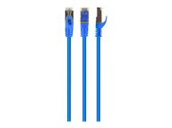 Kable miedziane - GEMBIRD PP6A-LSZHCU-B-3M patchcord RJ45 cat.6A SFTP LSZH 3m niebieski - miniaturka - grafika 1