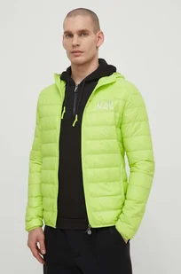 EA7 Emporio Armani kurtka puchowa męska kolor zielony przejściowa - Kurtki męskie - miniaturka - grafika 1
