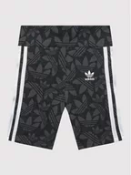 Spodnie sportowe damskie - Adidas Szorty rowerowe Cycling HC7067 Czarny Slim Fit - miniaturka - grafika 1