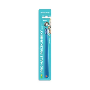 HERBADENT KIDS Ultrasoft Ekologiczna szczoteczka do zębów dla dzieci do 8 lat - Szczoteczki do zębów dla dzieci - miniaturka - grafika 2