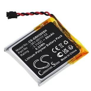 Garmin Forerunner 30 / 361-00117-02 90mAh 0.33Wh Li-Polymer 3.7V (Cameron Sino) - Akcesoria do smartwatchy - miniaturka - grafika 1