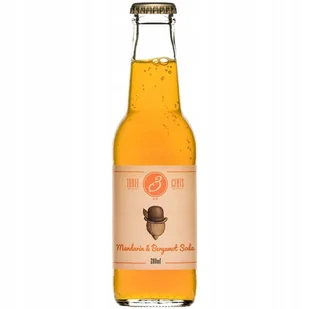 Mandarin&Bergamot Soda 200ml - Three Cents mandarynka bergamotka Coca Cola - Napoje gazowane - miniaturka - grafika 1