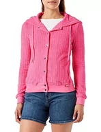 Kurtki damskie - Love Moschino Zippered Kurtka Damska Kurtka, FUCHSIA, 40 - miniaturka - grafika 1
