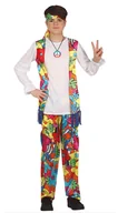 Stroje karnawałowe - Kostium młodzieżowy "Hipis / Hipiska"-162-174cm - miniaturka - grafika 1