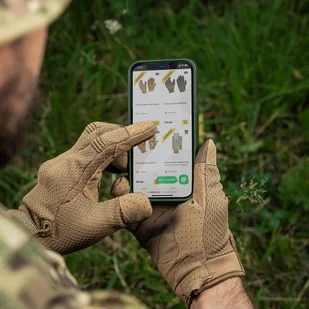 M-Tac - Rękawice taktyczne A30 - Coyote - 90314105 - Odzież taktyczna i umundurowanie - miniaturka - grafika 16