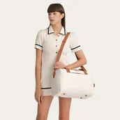 Torby podróżne - Torba Podręczna do Samolotu Wizz Air Ryanair 40x30x20 Beżowa Damska Doop - miniaturka - grafika 1