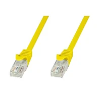 Kable miedziane - Techly ICOC U6-6U-005-YET - kabel sieciowy (0,5 m, Cat6, U/UTP (UTP), RJ-45, RJ-45, żółty) - miniaturka - grafika 1