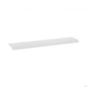 Zawiasy, okucia i inne akcesoria - Uchwyt meblowy krawędziowy Curve 128 Aluminiowy Biały - miniaturka - grafika 1