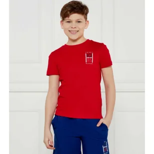 Tommy Hilfiger T-shirt Regular Fit - Koszulki dla chłopców - miniaturka - grafika 1