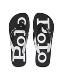 Klapki i japonki męskie - Polo Ralph Lauren Japonki Bolt 816830672004 Czarny - miniaturka - grafika 1