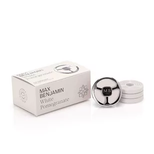Zestaw Car Fragrance PREMIUM Max Benjamin z 4 wkładami - White Pomegranate - Zapachy samochodowe - miniaturka - grafika 1