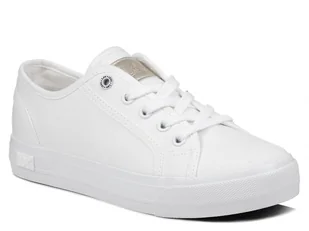 Trampki damskie białe Lee Ava tenisówki tekstylne sznurowane klasyczne-41 - Trampki damskie - miniaturka - grafika 1