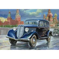 Modele do sklejania - Zvezda Gaz M1 Soviet Staff Car MZV-3634 - miniaturka - grafika 1