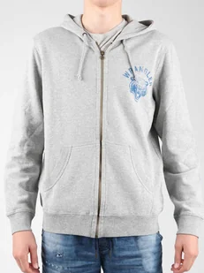 Bluza z kapturem Wrangler Hoodie Zip Sweat W6497JE37 - Bluzy męskie - miniaturka - grafika 1