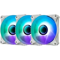 Tuning komputera - akcesoria - Zestaw wentylatorów ARGB do komputera Darkflash INF8 3w1 120x120 (biały) - miniaturka - grafika 1