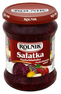 Rolnik Sałatka Nadwiślańska 500 ml - Pasztet i przetwory mięsne - miniaturka - grafika 1