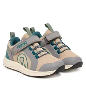 Buty dla dziewczynek - Sneakersy Reima Enkka 5400007A-0760 Beżowy - miniaturka - grafika 1