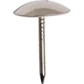 Gwoździe - Pinezki tapicerskie nikiel 8mm 55szt - miniaturka - grafika 1