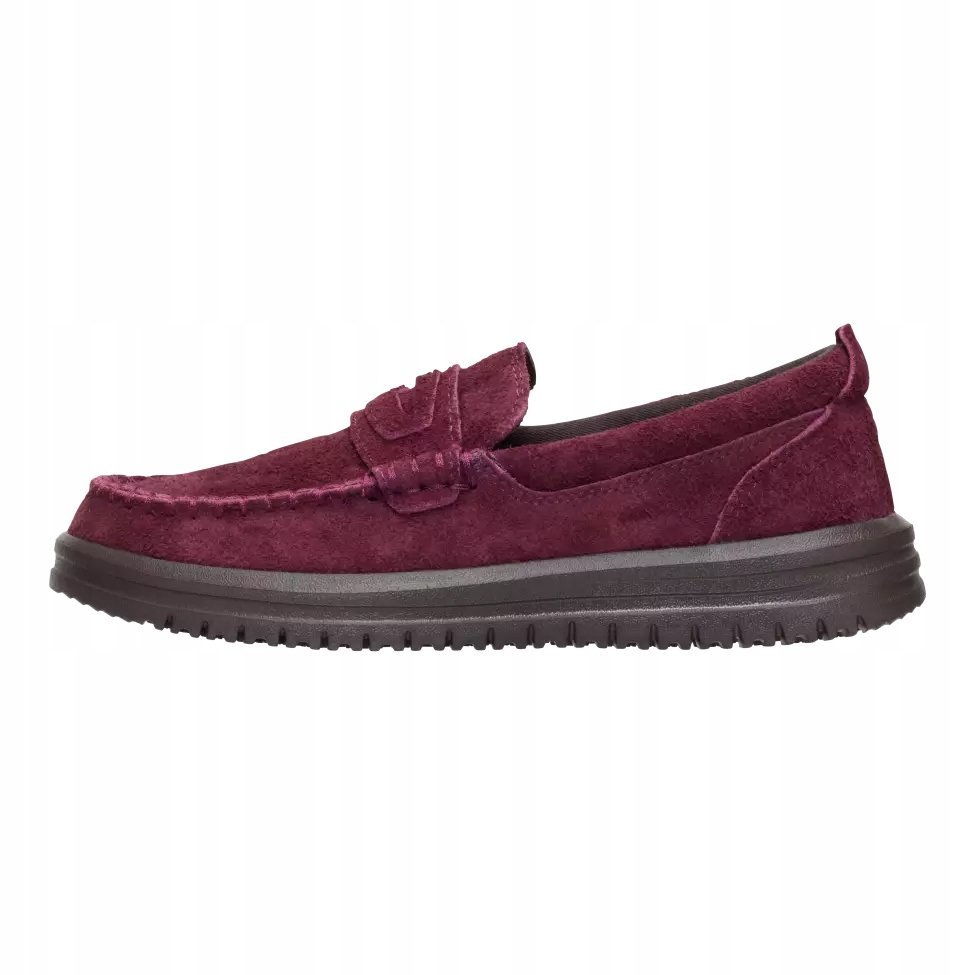 HeyDude Damskie Buty Mokasyny Wsuwane Zamszowe Wendy NXT Loafer 37