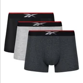 Majtki męskie - Bielizna męska Reebok C85513PKB SPORTS TRUNKS MED GLYYN Wielokolorowa - miniaturka - grafika 1