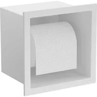 Stojaki i wieszaki na papier toaletowy - Mexen X-Wall-P uchwyt na papier toaletowy, biały - miniaturka - grafika 1