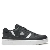Sneakersy męskie - Sneakersy Lacoste T-Clip 748SMA0030 Czarny - miniaturka - grafika 1