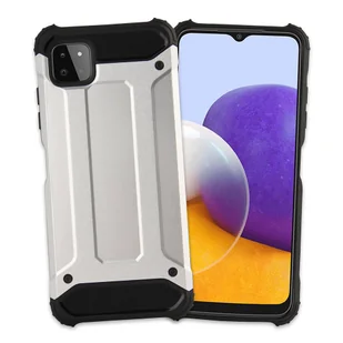 Hybrid Armor pancerne hybrydowe etui pokrowiec Samsung Galaxy A22 5G czarny - Etui i futerały do telefonów - miniaturka - grafika 6