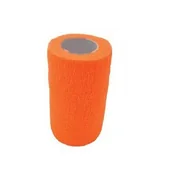 Apteczki i materiały opatrunkowe - STOKMED Stokban bandaż elastyczny samoprzylepny pomarańczowy 7,5cm x 4,5m 1 sztuka 9092057 - miniaturka - grafika 1