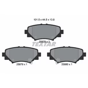 TEXTAR (TMD Friction Services GmbH) (TMD Friction Services GmbH) 2587801 2587801 - Tarcze hamulcowe - miniaturka - grafika 1