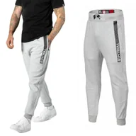 Odzież taktyczna i umundurowanie - Spodnie dresowe Pit Bull 300 Interlock Saturn '23 - Szary Melanż - miniaturka - grafika 1