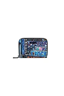 Portfele - Desigual Women's Mone_ROUSMARI Marisa 2000 Black, 14, czarny, 14 - grafika 1