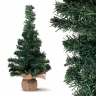 Choinki - CHOINKA SZTUCZNA 60 cm STOJAK NA PNIU ŚWIERK PREMIUM GĘSTA DEKORACJA OZDOBA - miniaturka - grafika 1