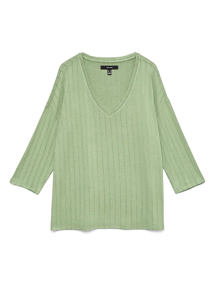 Vero Moda Sweter w kolorze zielonym