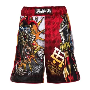 Spodenki do Grapplingu MMA BJJ K1 dziecięce EXTREME HOBBY KILLER CARDS 2 - Kimona, stroje i obuwie - miniaturka - grafika 1