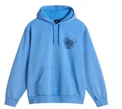 Bluzy męskie - Bluza Męska VANS Scratched Records Tranquil Blue VN000PA9ENA1 XL - miniaturka - grafika 1