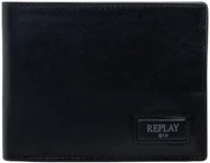Portfele - Replay Męski portfel na akcesoria podróżne FM5321, 0098 Black, 0098 Czarny, L 13 X H 10 CM - miniaturka - grafika 1