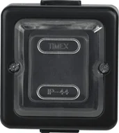 Wyłączniki światła i elektryczne - Timex elektro LOFT Łącznik schodowy n/t IP44 czarny /czarny ogumowany klawisz/ WNT-5J CZA WNT-5J CZA - miniaturka - grafika 1