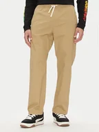 Spodnie męskie - Element Spodnie materiałowe Chillin Classic ELYNP00153 Brązowy Regular Fit - miniaturka - grafika 1