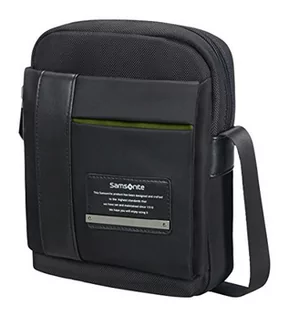 Torebki damskie - Samsonite Openroad tablet crossover torba listonoszka, 29 cm, 4,5 litra, czarna odrzutowa, kasztanowa brązowa - grafika 1