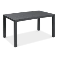 Stoły ogrodowe - ALLIBERT Stół ogrodowy JULIE 90 x 147 cm antracytowy Stół ogrodowy JULIE 90 x 147 cm antracytowy - miniaturka - grafika 1