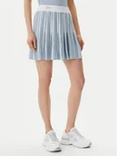 Spódnice - Guess Spódnica plisowana V5GD00 Z3D60 Błękitny Regular Fit - miniaturka - grafika 1