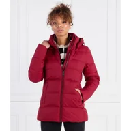 Kurtki damskie - Tommy Hilfiger Puchowa kurtka Global | Longline Fit - miniaturka - grafika 1