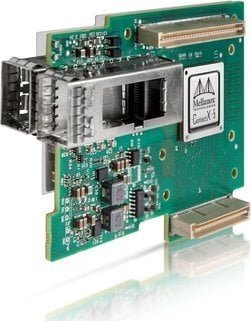 Karta sieciowa NVIDIA Nvidia 900-9X513-0053-SN2, Internal, Wired, PCI Express, Ethernet / Fiber, 25000 Mbit/s, Green, Grey 900-9X513-0053-SN2
