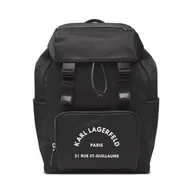 Plecaki - Plecak KARL LAGERFELD - 225W3017 Black - miniaturka - grafika 1