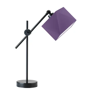 Designerskie oświetlenie nocne do sypialni z fioletowymi elementami BELO - Lampy stojące - miniaturka - grafika 1