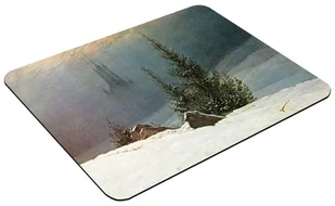 Podkładka Pejzaż zimowy Caspar David Friedrich 60x40cm - Podkładki pod mysz - miniaturka - grafika 1
