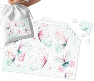 Puzzle - Puzzle Tradycyjne - Motylki Motyl Wzory Prezent Na Święta 96El + Woreczek - miniaturka - grafika 1